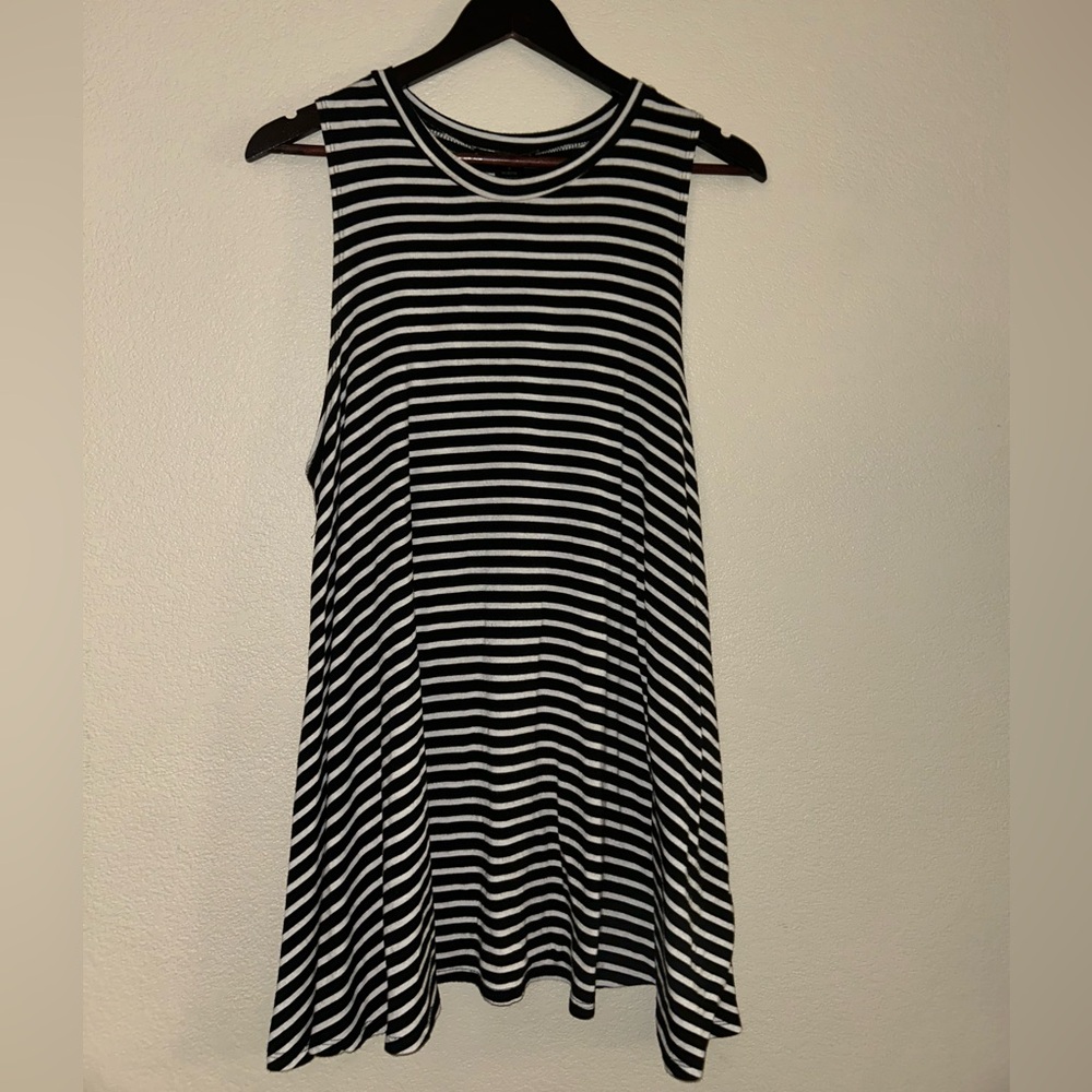 Striped tank dress